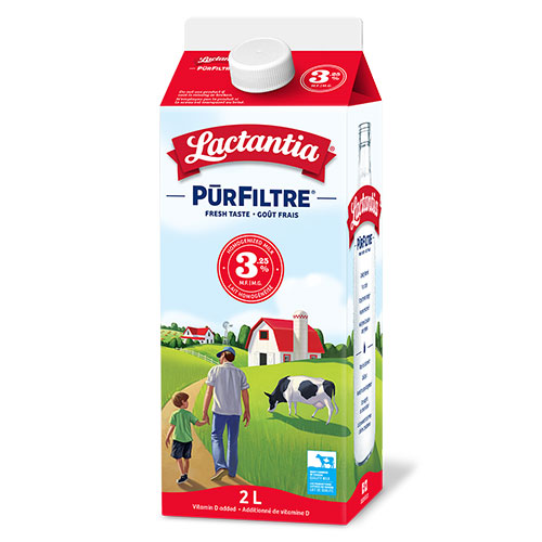 2L 3.25% milk Lactantia