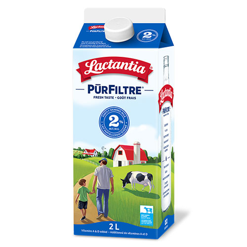 2L 2% milk Lactantia