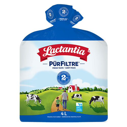 4L 2% milk Lactantia