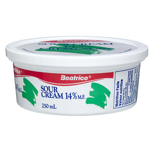 250 ml 14% Sour cream