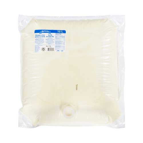 Vanilla soft server ice cream mix 10L