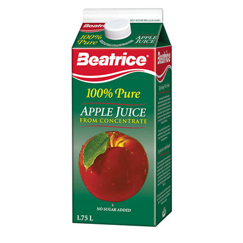 Jus de pomme Béatrice 1.75L