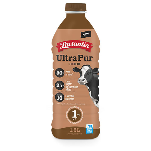 Lait choco Ultra Pur plastique 1.5L