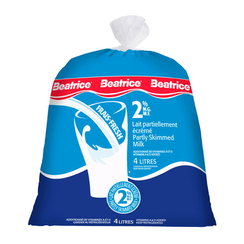 Lait Béatrice 2% 4L