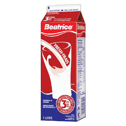 Lait Béatrice 3.25% 1L