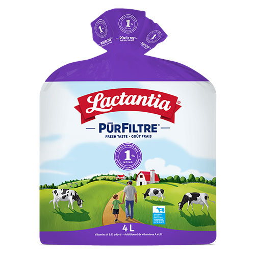 Lait Lactantia 1% 4L