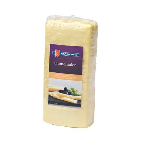 Emmental Swiss block 3 kg (RW)