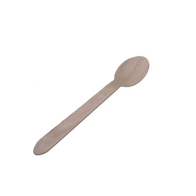 Wood tea spoon