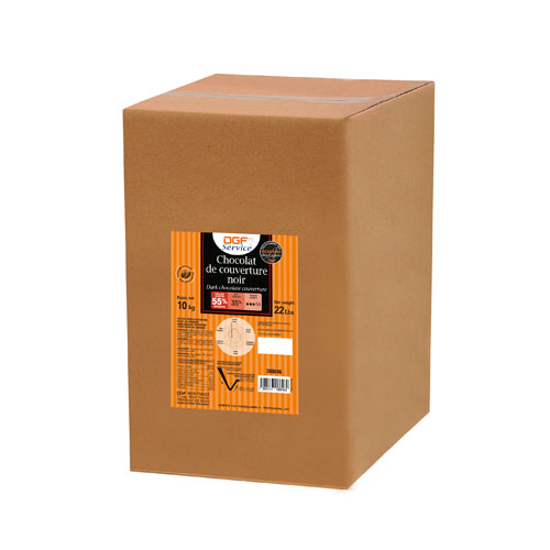 Dark chocolate cover 55% 10kg