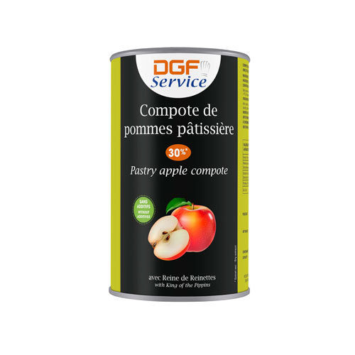 Apple compote 30% 4.25L