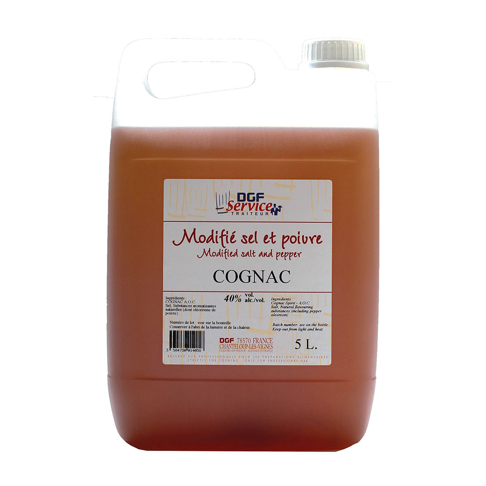 Cognac salt/pepper 40%   5L