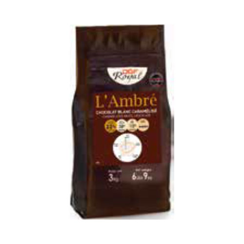 L'ambré-white caramel chocolate 32% 3kg