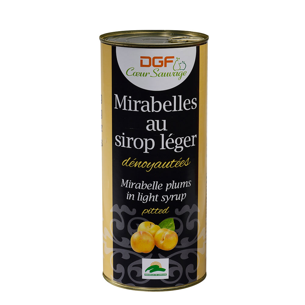 Pitted mirabelle plum (light syrup) 1.7L
