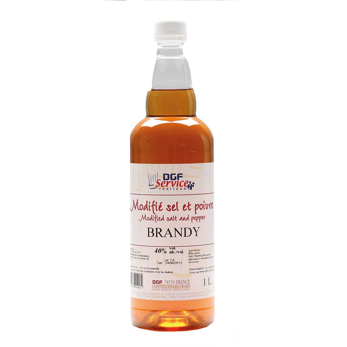 Brandy salt and pepper 40% 1L