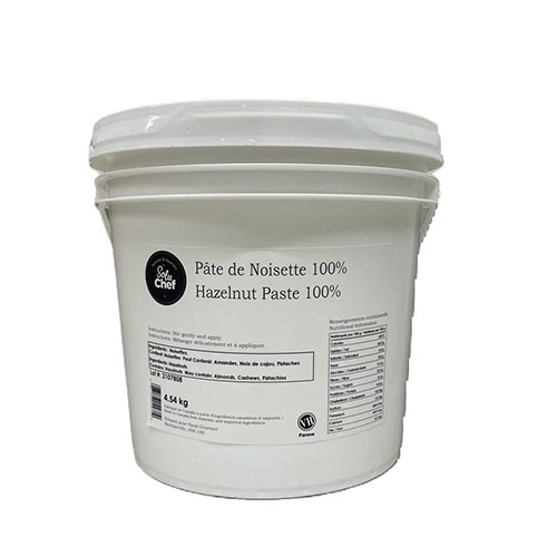 Hazelnut paste creamy (SoluChef)   4.54kg