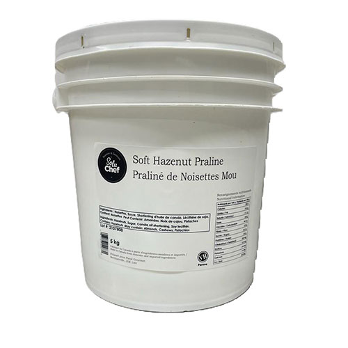 Hazelnut praline soft  (SoluChef)   5kg