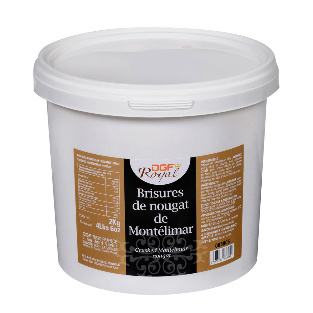 Nougat flaked Montelimar 2kg