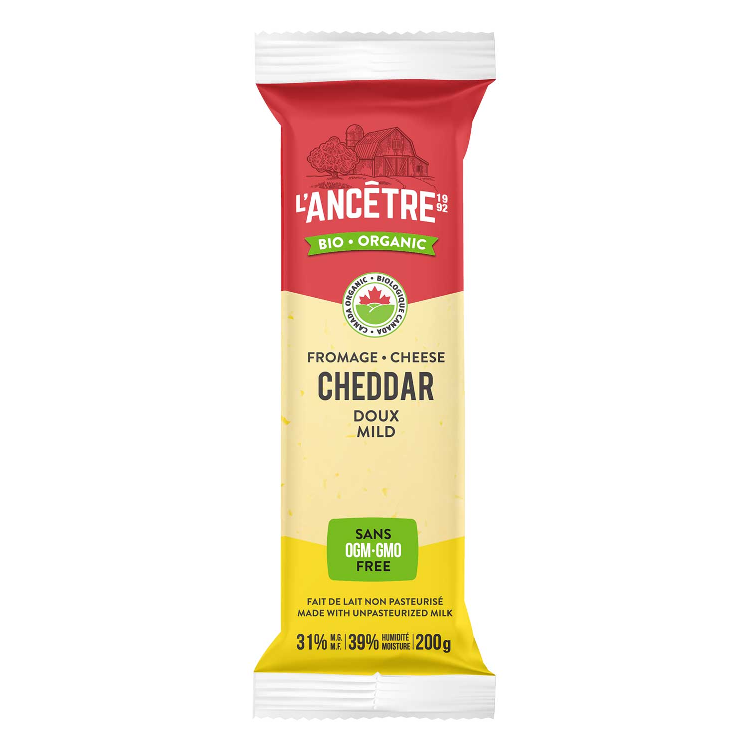 Ancetre cheddar mild 8x200g