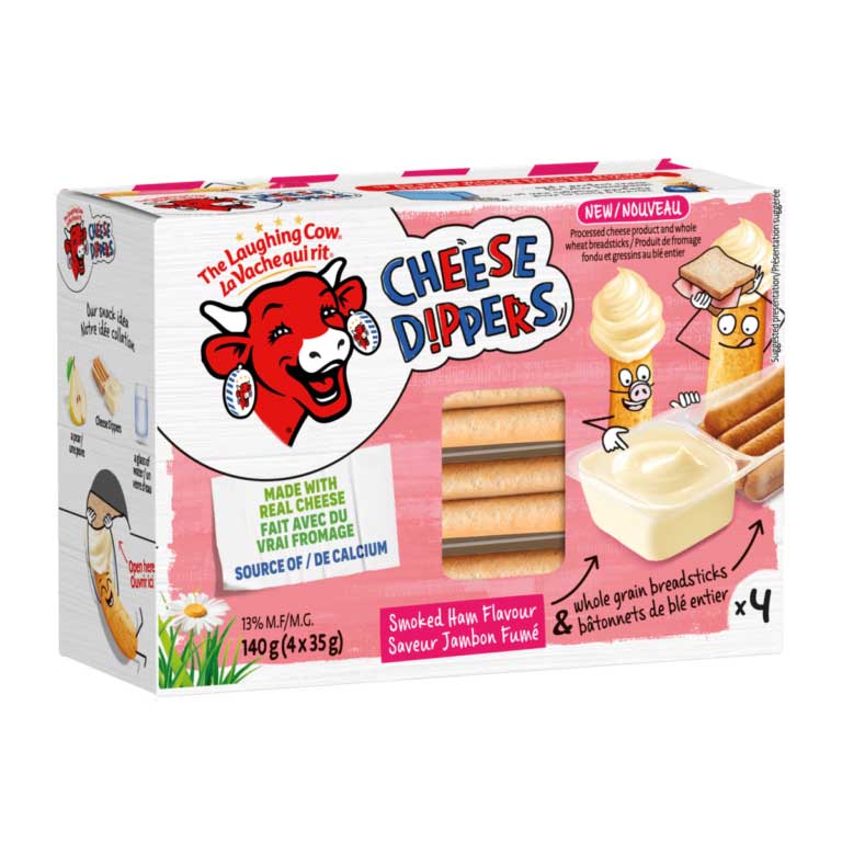 Cheese Dippers - jambon fumé (x4) 12x140g