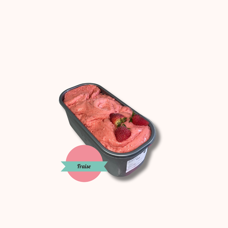 Sorbet Savo Fraise-Basilic 5L