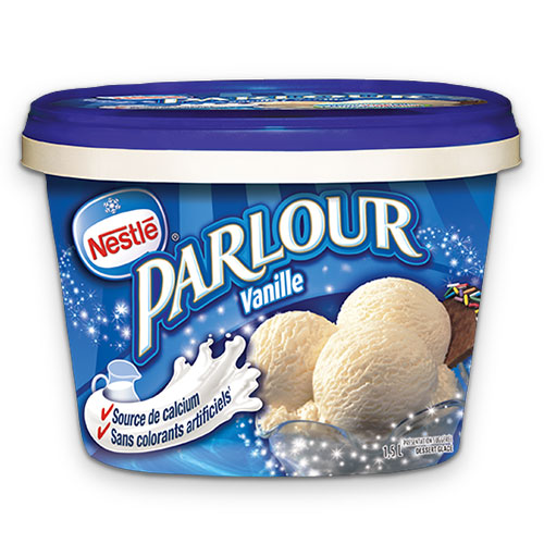 Nestle Parlour vanille ice cream 4x1.5L