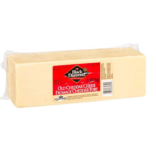 Cheddar old white block 2.27 kg