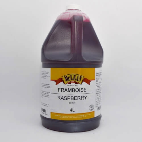 Red raspberry slush 4L McLean