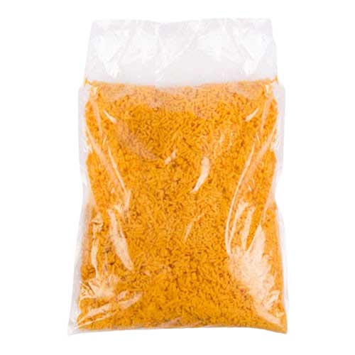 Shredded cheddar colored 2 kg