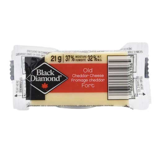 Cheddar old white portion