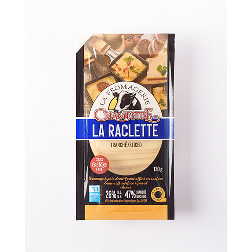 Sliced raclette cheese 130g