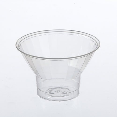 Clear parfait glass 6 oz