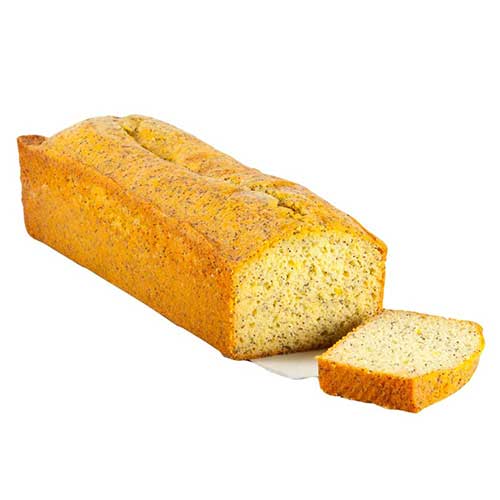 Gâteau quatre-quarts Citron et pavot (2 x 1.55 kg)