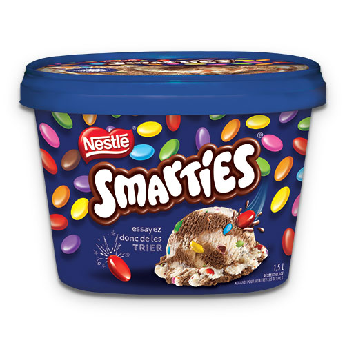 Nestle Smarties ice cream 4x1.5L