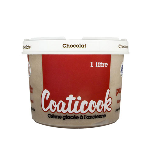 1L Coaticook ice cream - Chocolate