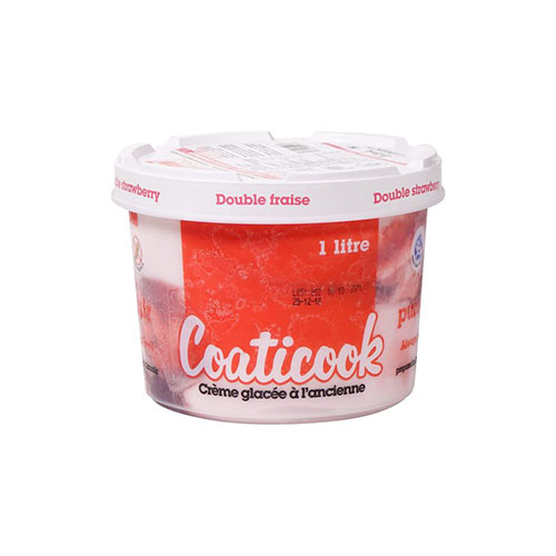 1L Coaticook ice cream - Strawberry