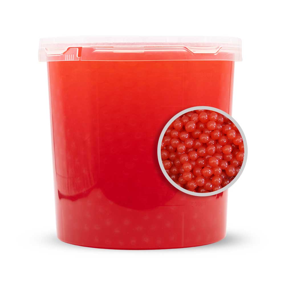 Bulles fusion à saveur de fraise