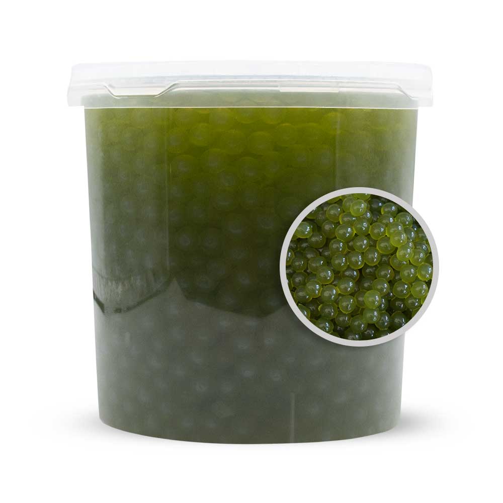 Bulles fusion à saveur de pomme verte