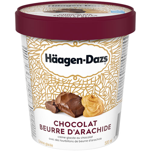 HGDZ CHOCO-BEURRE ARACHIDES 8X450ML