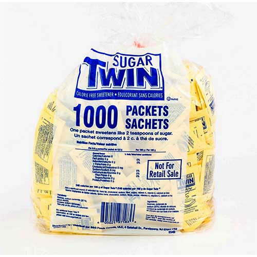 SUCRE DIÈTE TWIN JAUNE 1000UN