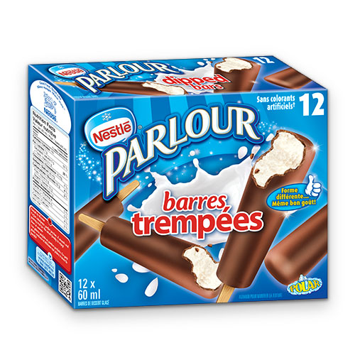 Barres à la crème glacée Polar