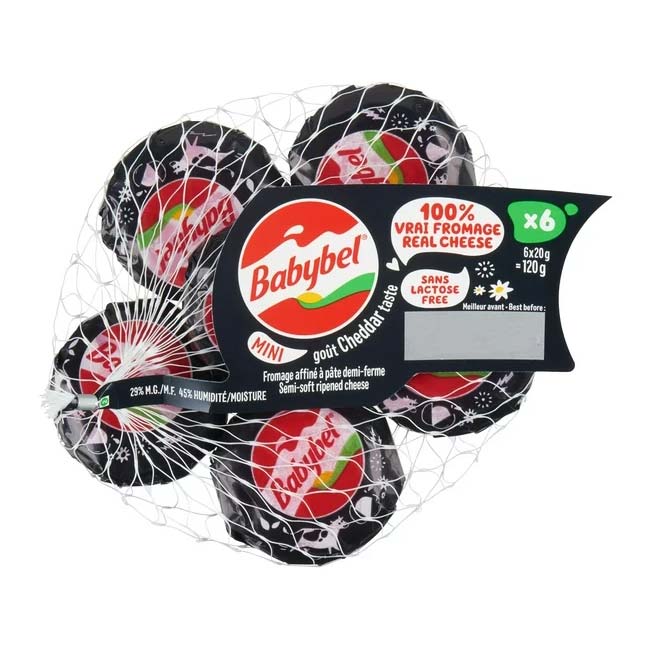 Mini Babybel cheddar 18x120g