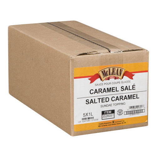 Sauce caramel salé McLean