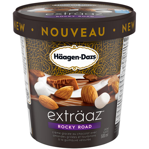 Crème glacée Häagen-Dazs Rocky Road
