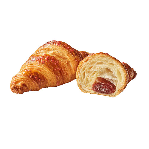 Croissant fourré à la framboise PAC Bridor 40x90g