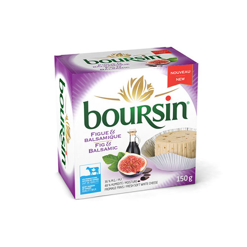 Boursin Figue et balsamique 6x150g
