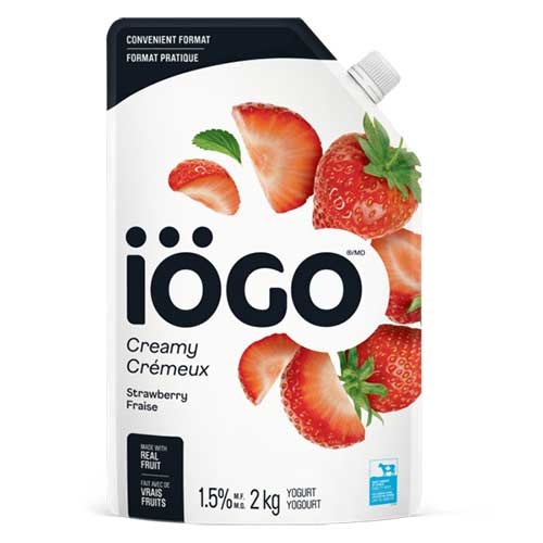2 kg strawberry yogurt Iögo