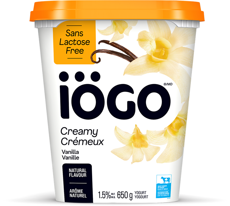 Iögo original sans lactose vanille 650g