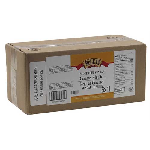 Sauce caramel régulier McLean