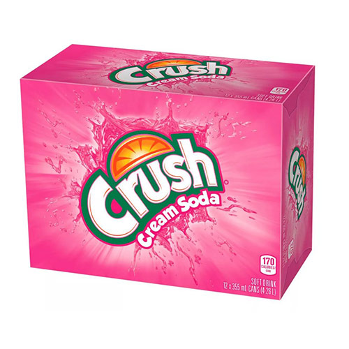 CREAM SODA CRUSH (12X355)   CONSIGNE:  CS 12