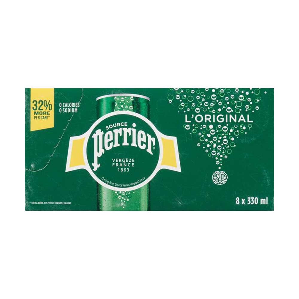 Eau Perrier canette (3x8x330 ml)